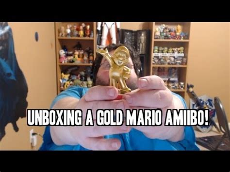 Unboxing a Gold Mario Amiibo! - YouTube