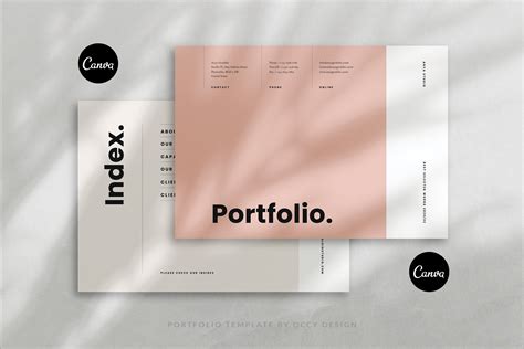 CANVA | Graphic Design Portfolio | Brochure Templates ~ Creative Market