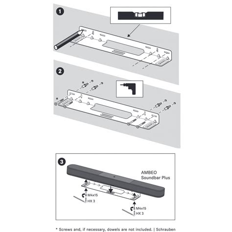 Sennheiser AMBEO Soundbar Plus / Mini — Wall Mount | Bay Bloor Radio ...