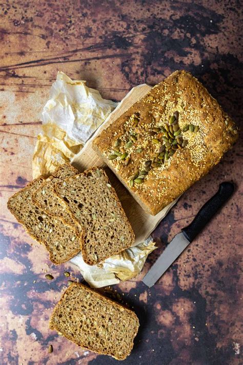 Spelt Bread Recipe with Seeds (vegan, no oil, no sugar) - Ve Eat Cook Bake