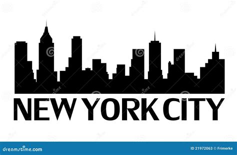 Logo de New York City illustration de vecteur. Illustration du entreprise - 21972063