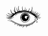 Eye Coloring Fun For Kids  Coloring Page sketch template