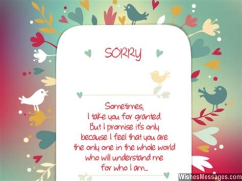 I Am Sorry Messages for Friends: Apology Quotes and Notes ...