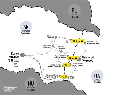 How to cross the border from Ukraine to Slovakia? List of border ...