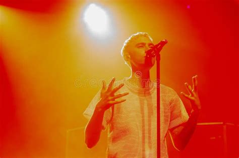 Years and Years - Olly Alexander in Concert at Terminal 5 in New York Editorial Stock Image ...