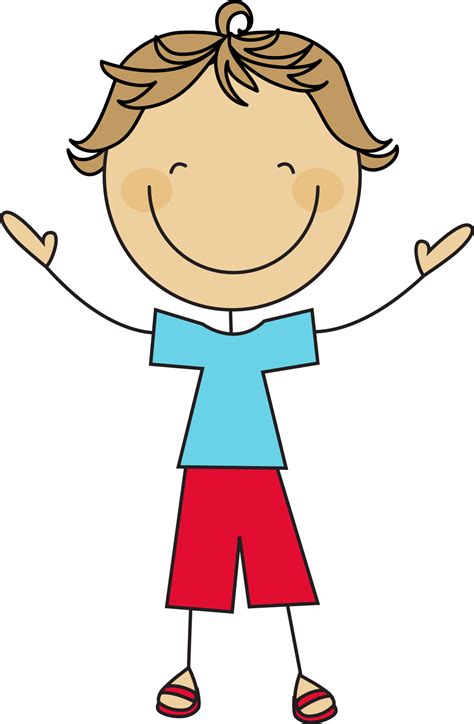 Stick Figure Kids - ClipArt Best