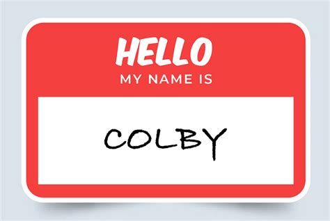 Colby Name Meaning: Origin, History, and Significance