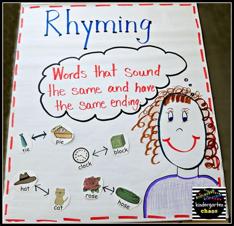 Fun Rhyme Activities For Your Kindergarten Class- Kindergarten Chaos