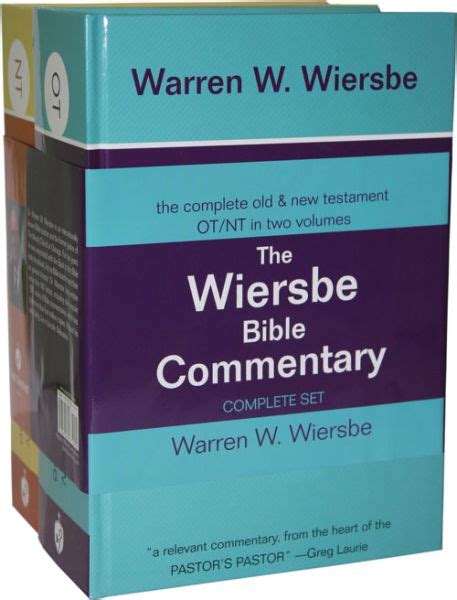 Wiersbe Bible Commentary- Complete Set - GLS Shopping