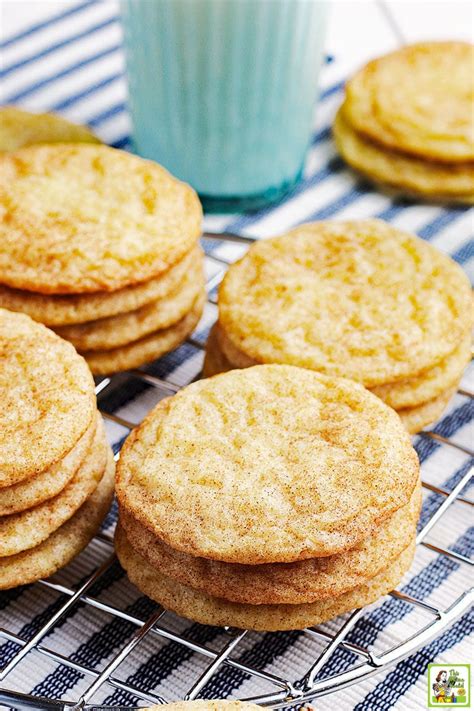 Rice Flour Snickerdoodles Cookie Recipe | This Mama Cooks! On a Diet