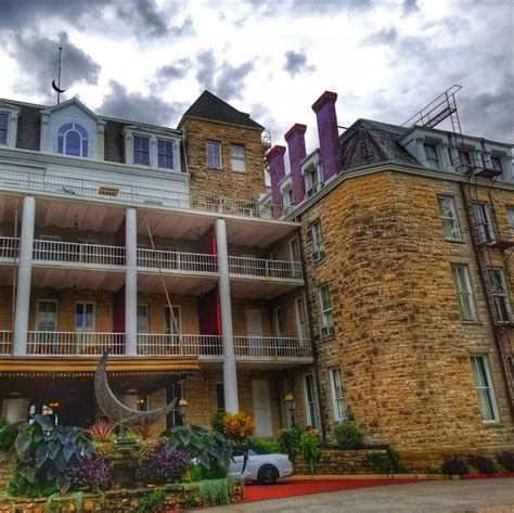 The beautifully haunted Crescent Hotel. #eurekasprings #arkansas #hotel ...