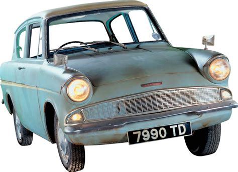 Poster of the Flying Ford Anglia to post on the skyline wall. | Harry ...