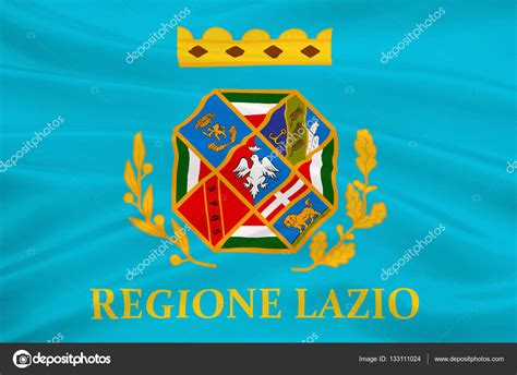 Flag of Lazio, Italy — Stock Photo © dique.bk.ru #133111024