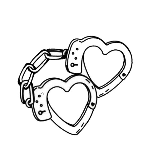 heart handcuffs tattoo | Tattoo design drawings, Flash tattoo designs, Tattoo flash art