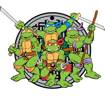 Teenage Mutant Ninja Turtles Logo Vector