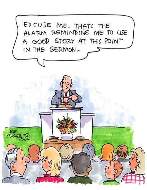 Sermon illustration reminder (Cartoon: Joe McKeever) - Baptist Message