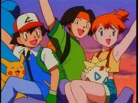 Ash, Tracey & Misty. | Anime, Pokemon, Ash and misty