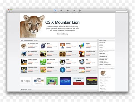 Mac Os X Mountain Lion, HD Png Download - 1583x1130(#1496099) - PngFind