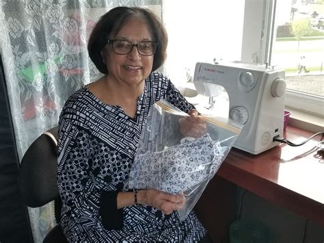 Muslim seniors sew masks for charity - Kerby News