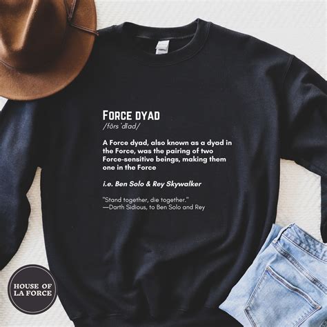 Force Dyad Definition Sweatshirt, Kylo Ren Sweatshirt, Star Wars Gift, Geek Sweatshirt, Star ...