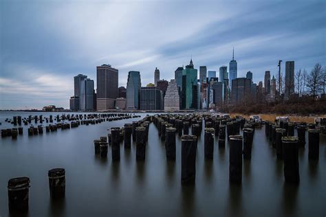 NYC Skyline View From Brooklyn Photograph by Bob Cuthbert - Fine Art ...