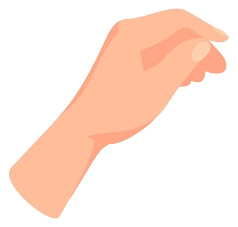 Hand Holding Something Clipart