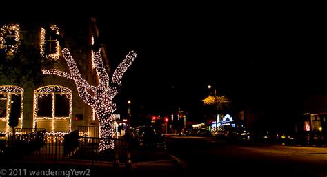 Johnson City TX Christmas Lights, Street Scene - a photo on Flickriver