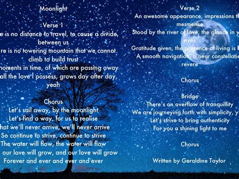 Moonlight Song | Teaching Resources