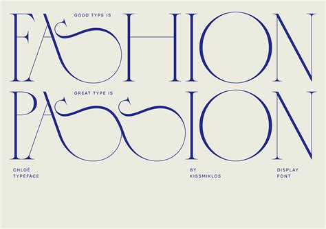 Chloé typeface / 2021 on Behance