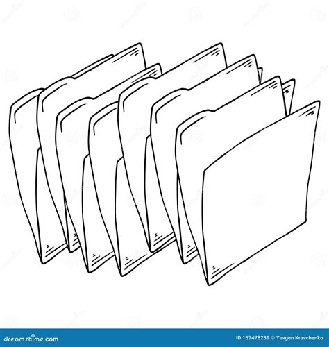 Vector Documents Icon Set Outline | CartoonDealer.com #50235533