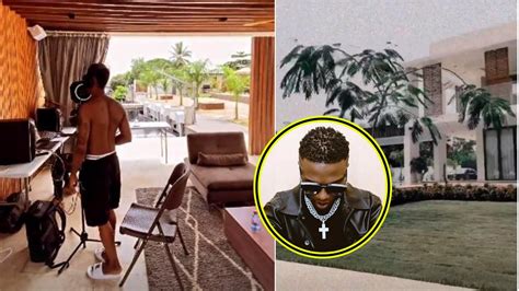 Wizkid Mocks Davido Shows Off His New House In Ghana - YouTube