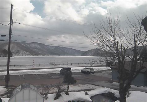 Lake Hibara live camera (Kitashiobara Village, Fukushima Prefecture ...