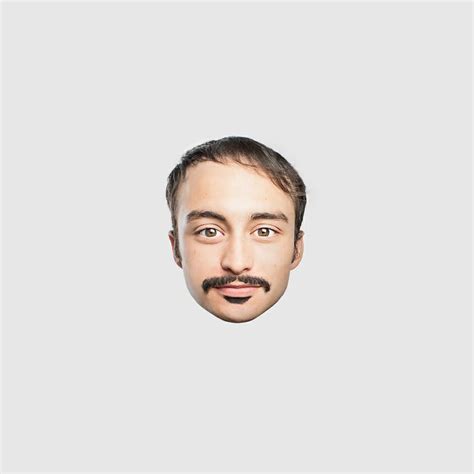 MUSTACHE; Emoji IRL.LOL Designed by Liza Nelson | Life art, Real life, Emoji