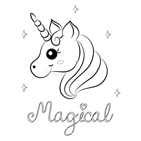 Easy Cute Easy Unicorn Coloring Page - Goimages Insight