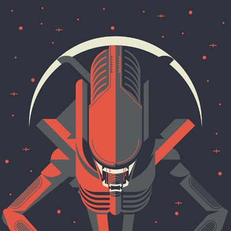 Xenomorph Vector at GetDrawings | Free download