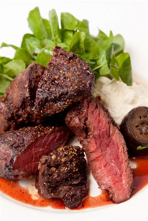 Onglet Steak Recipe with Horseradish Cream - Great British Chefs