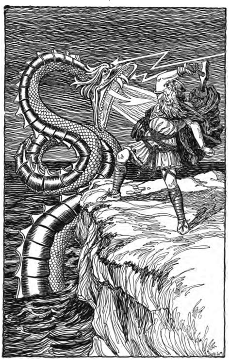 Ancient Dragons In The Norse Mythology And Scandinavian Folklore