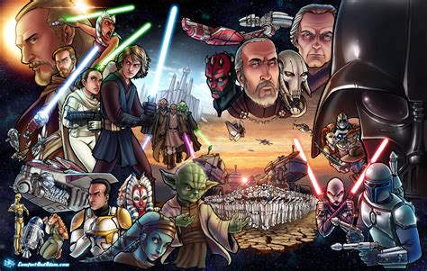 Star Wars Prequels / Clone Wars by ComfortLove on DeviantArt