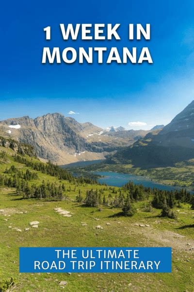 7-10 Day Montana Road Trip: Glacier NP & More