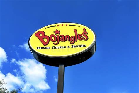 Bojangles restaurant sign editorial photography. Image of restaurant - 254797537