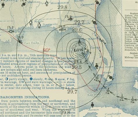 Atlantic Hurricane History Map