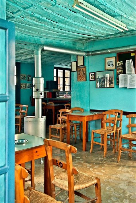 "The oldest coffee shop in Greece" by Hercules Milas | Redbubble #Greece #Greek #traditional # ...