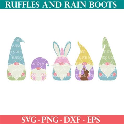 Easter Gnome SVG Set - Ruffles and Rain Boots Shop