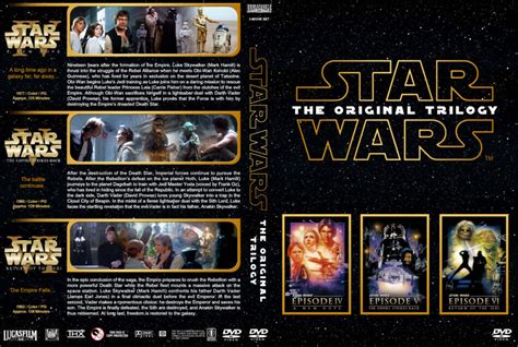 Star Wars - The Original Trilogy R1 Custom DVD Cover - DVDcover.Com