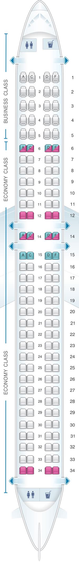 Seat Map KLM Embraer E195 E2 | SeatMaestro