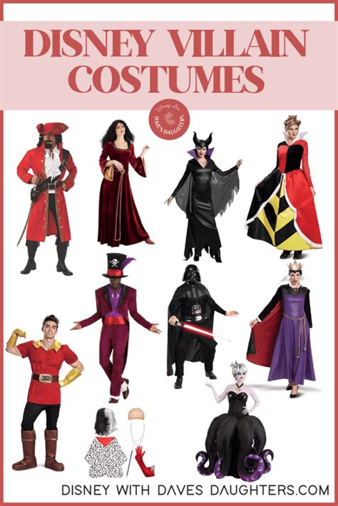 Male Disney Villains Costumes