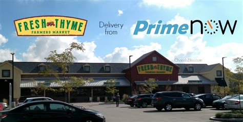 Amazon Prime Now | Fresh Thyme Delivery Service in Indianapolis