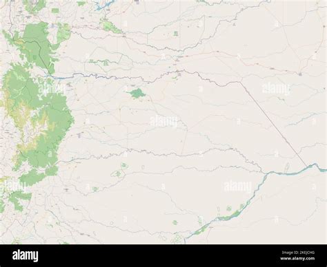 Arauca, intendancy of Colombia. Open Street Map Stock Photo - Alamy