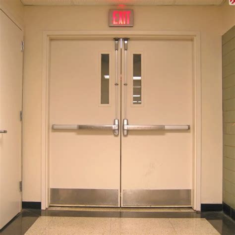 Fire Resistant Door & Commercial Emergency Exit Single Double Fire Rated Door