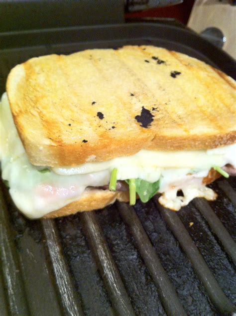 Roast Beef Panini with Horseradish Cheddar - Natalie Paramore